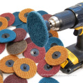 25mm round abrasive non woven quick change disc